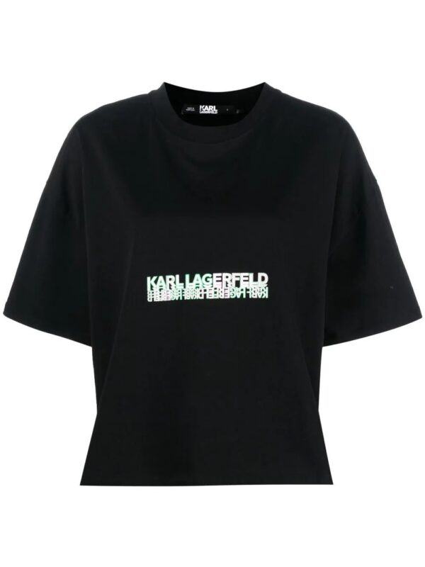 Karl Lagerfeld  logo-print short-sleeved T-shirt
