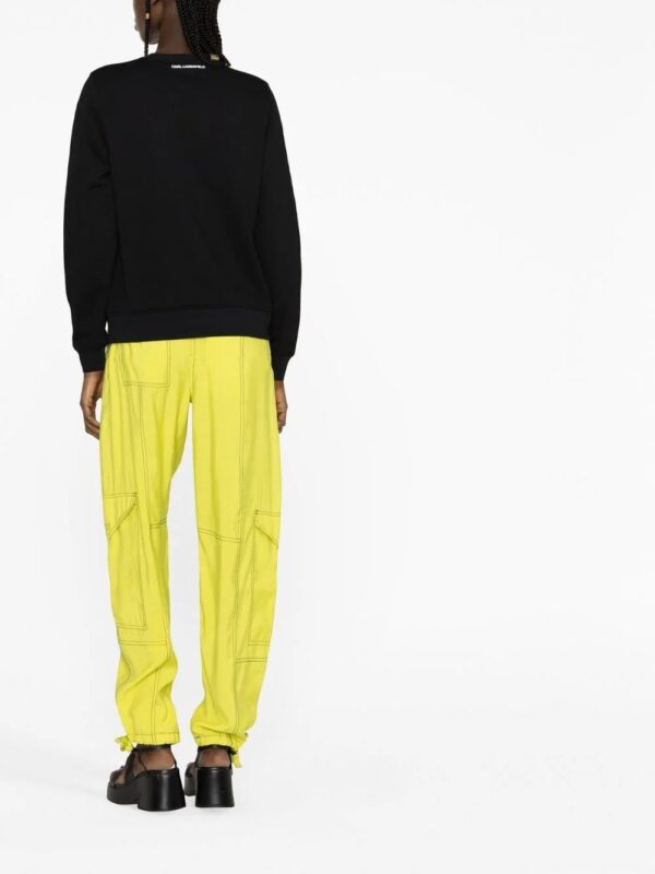 Karl Lagerfeld  Bouclé Profile sweatshirt - Image 3