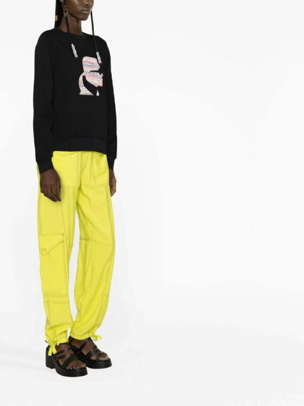 Karl Lagerfeld  Bouclé Profile sweatshirt - Image 4