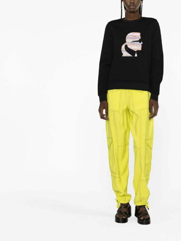 Karl Lagerfeld  Bouclé Profile sweatshirt - Image 2
