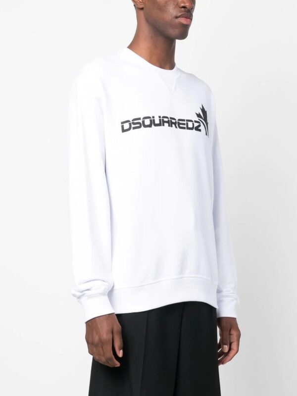 Dsquared2  logo-print crewneck sweatshirt - Image 3