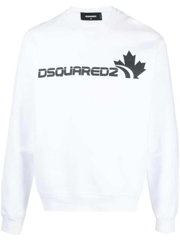 Dsquared2  logo-print crewneck sweatshirt