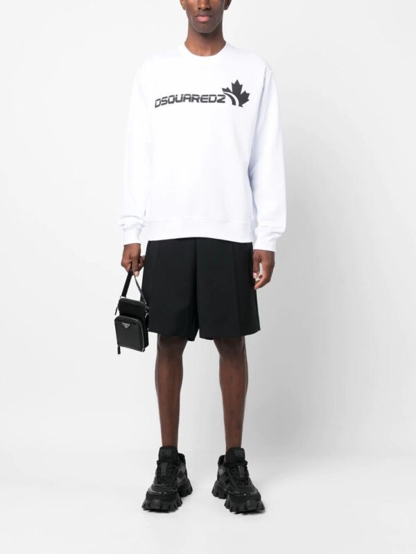 Dsquared2  logo-print crewneck sweatshirt - Image 2