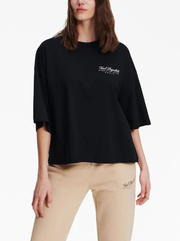 Karl Lagerfeld  Hotel Karl organic-cotton T-shirt - Image 2