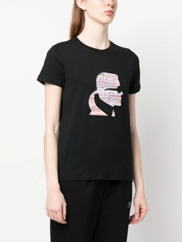 Karl Lagerfeld  logo-print short-sleeved T-shirt - Image 3