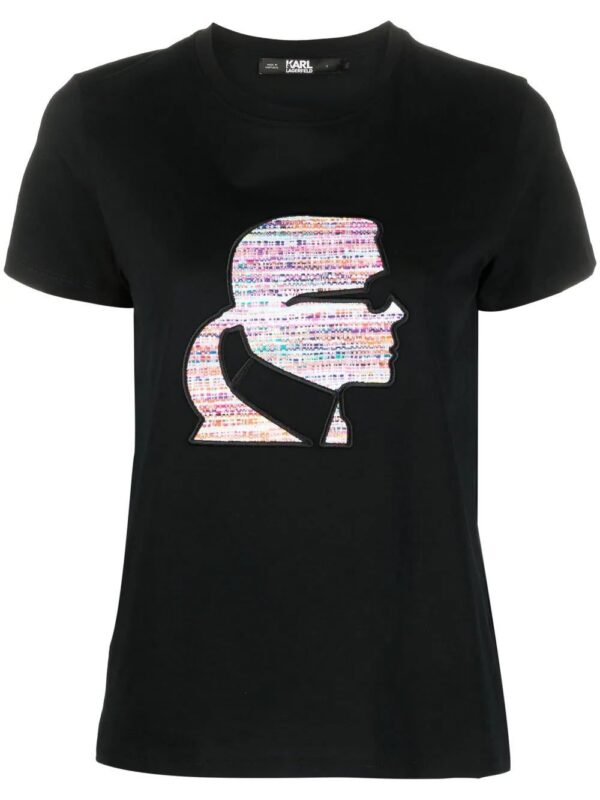 Karl Lagerfeld  logo-print short-sleeved T-shirt