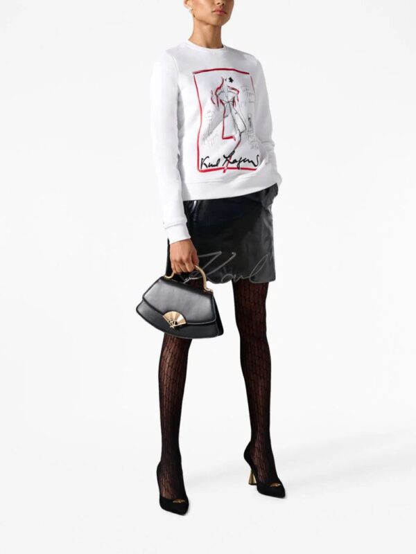 Karl Lagerfeld  Karl Series graphic-print sweatshirt - Image 2