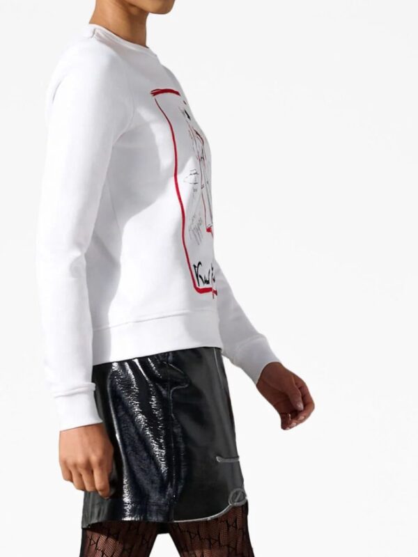 Karl Lagerfeld  Karl Series graphic-print sweatshirt - Image 4