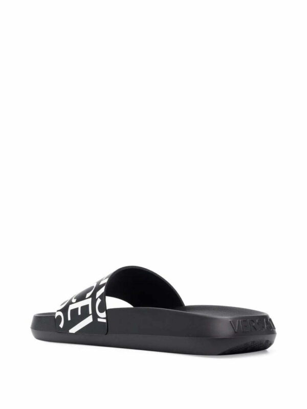 Versace  logo-print slides - Image 3