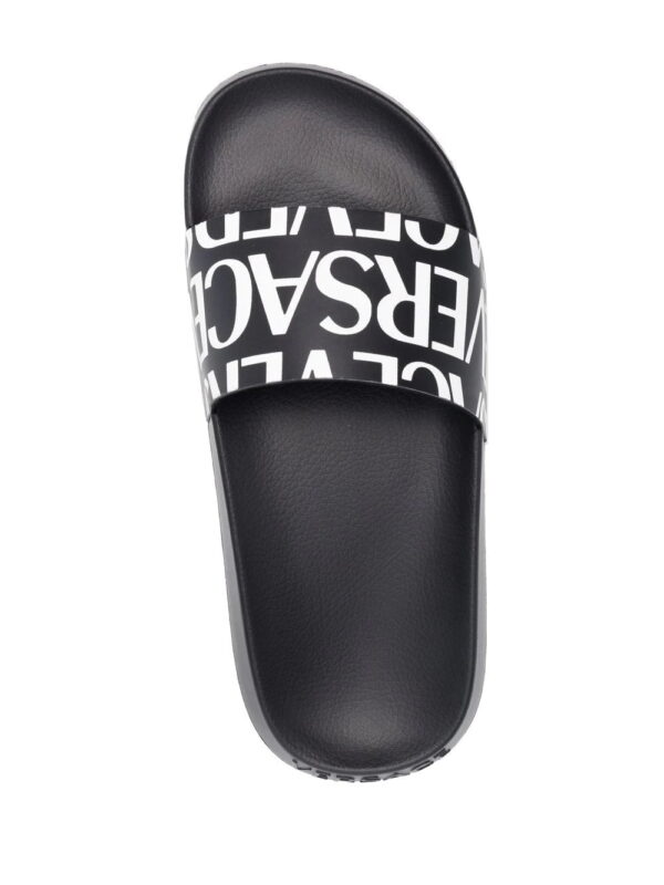 Versace  logo-print slides - Image 4
