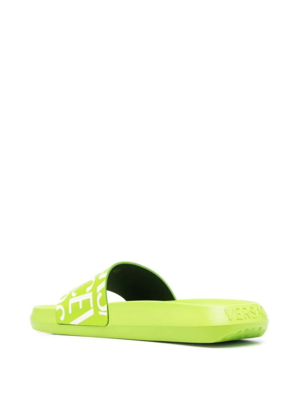 Versace  logo-print slides - Image 3