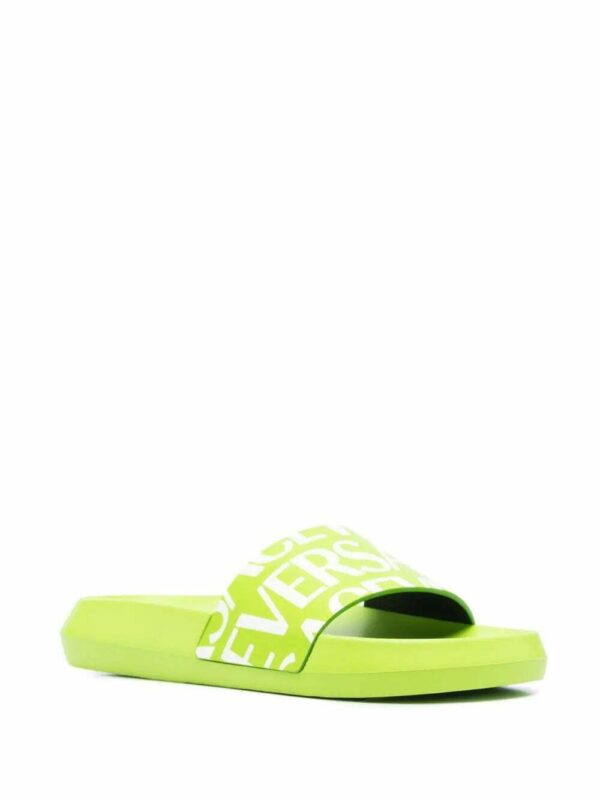 Versace  logo-print slides - Image 2