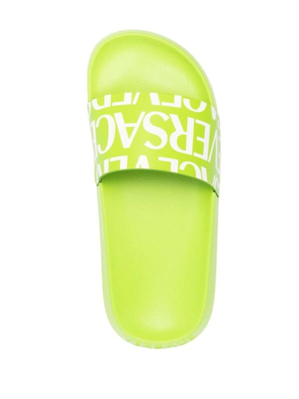 Versace  logo-print slides - Image 4