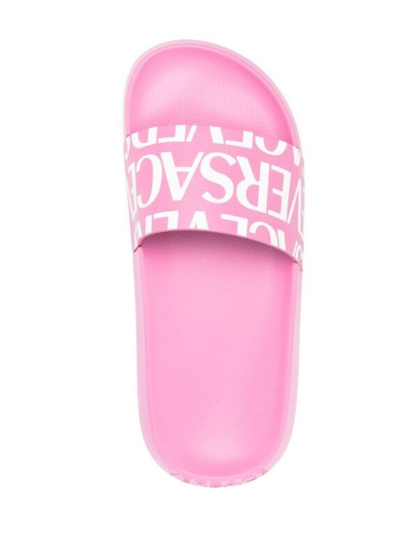 Versace  logo-print slides - Image 4