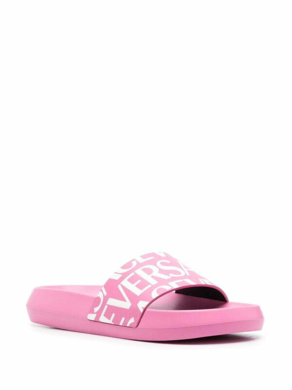Versace  logo-print slides - Image 2