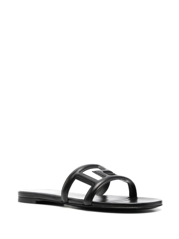 Versace  calf leather slides - Image 2