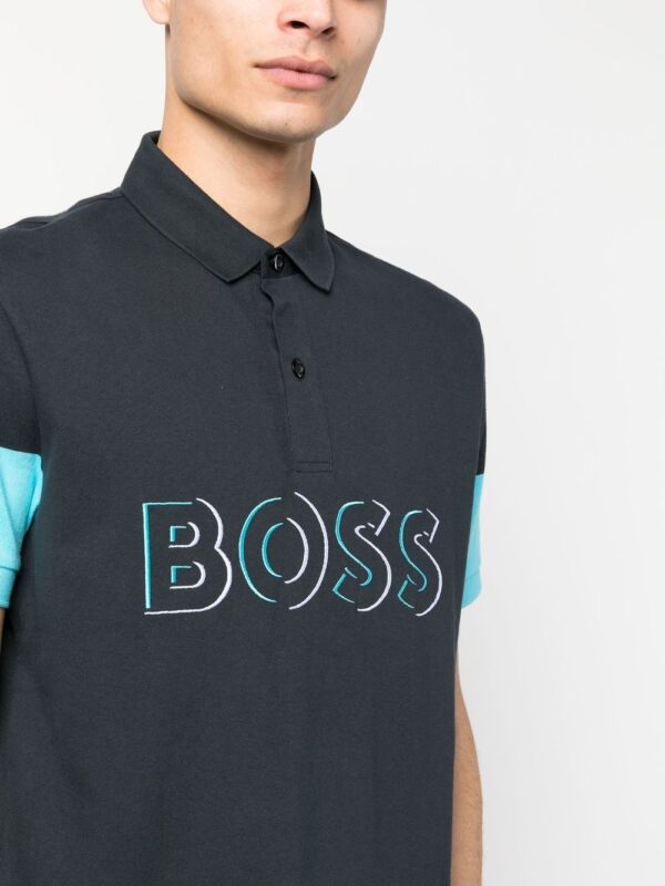 BOSS  logo-print short-sleeved polo shirt - Image 4