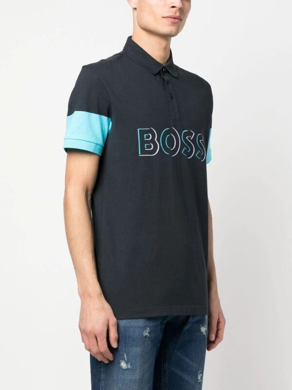 BOSS  logo-print short-sleeved polo shirt - Image 2