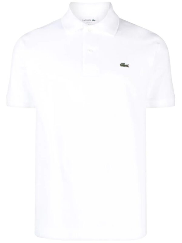 Lacoste  logo-patch cotton polo shirt