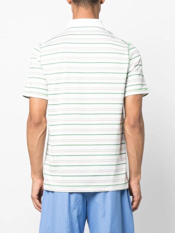 Lacoste  short-sleeve striped polo shirt - Image 3