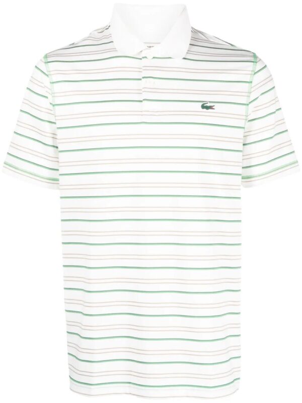 Lacoste  short-sleeve striped polo shirt