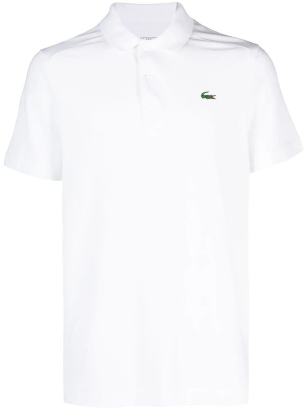 Lacoste  logo-patch short-sleeve polo shirt