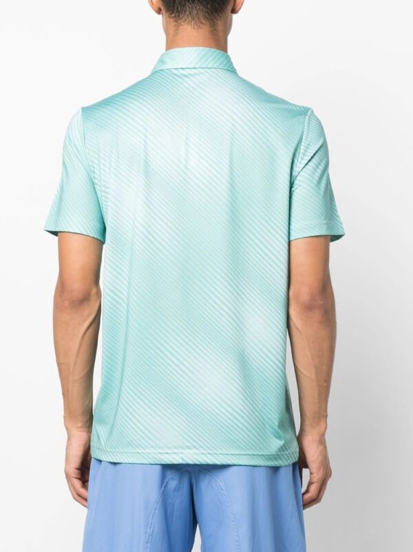 Lacoste  graphic-print stretch polo shirt - Image 3