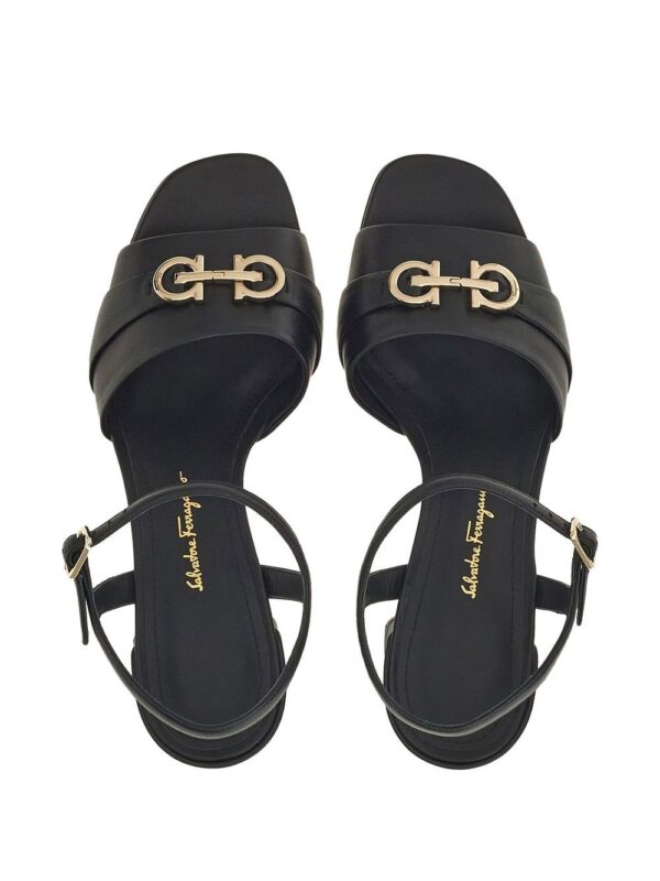 Ferragamo  Double Gancini 55mm sandals - Image 4