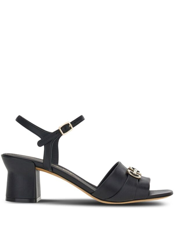 Ferragamo  Double Gancini 55mm sandals