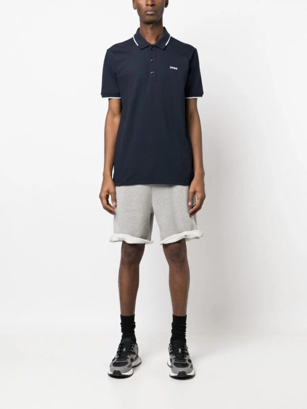 HUGO  chest logo-print polo shirt - Image 2