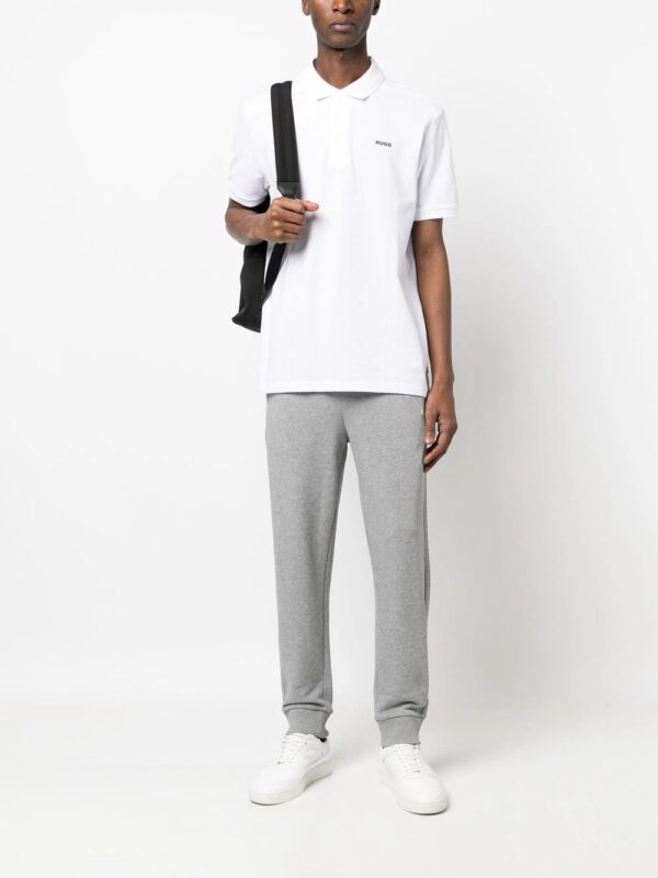 HUGO  chest logo-print polo shirt - Image 2
