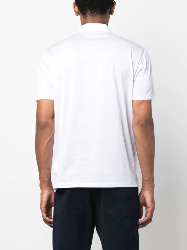 BOSS  logo-patch detail polo shirt - Image 3