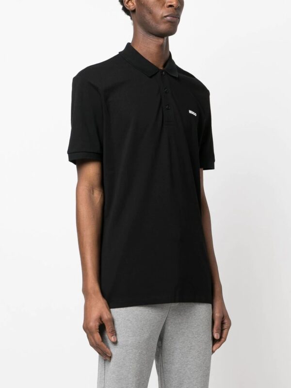 BOSS  chest logo-print polo shirt - Image 2
