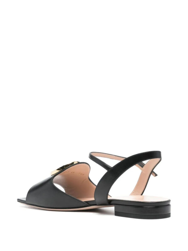 Gucci  Interlocking G-logo leather sandals - Image 3