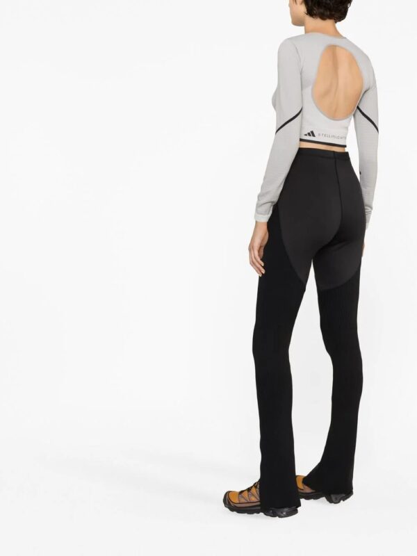 adidas by Stella McCartney  logo-print high-waisted leggings - Image 4