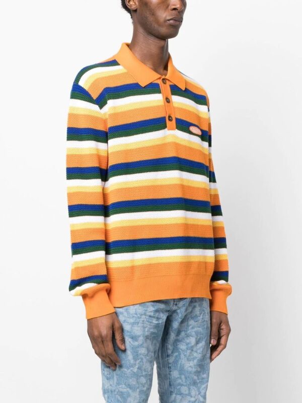 Dsquared2  horizontal-stripe polo shirt - Image 2