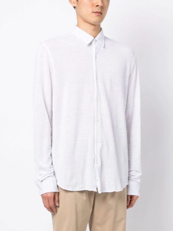 BOSS  classic organic linen shirt - Image 2
