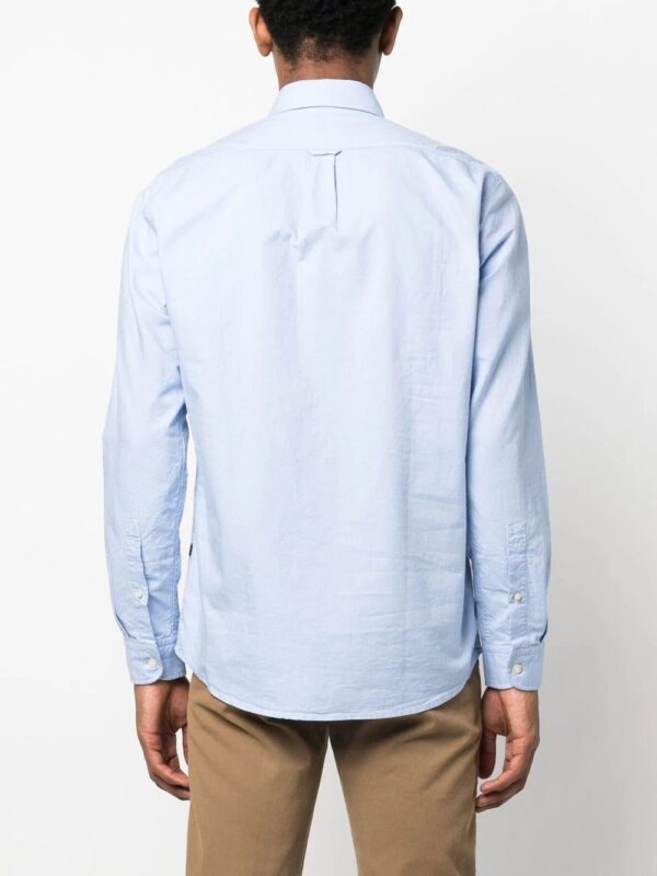 BOSS  embroidered logo long-sleeve shirt - Image 3