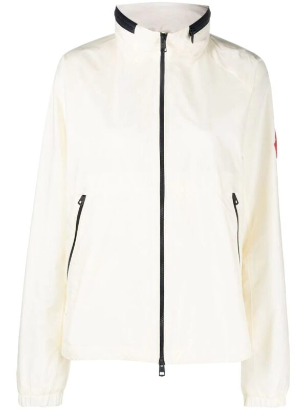 Moncler  hooded zip-front jacket