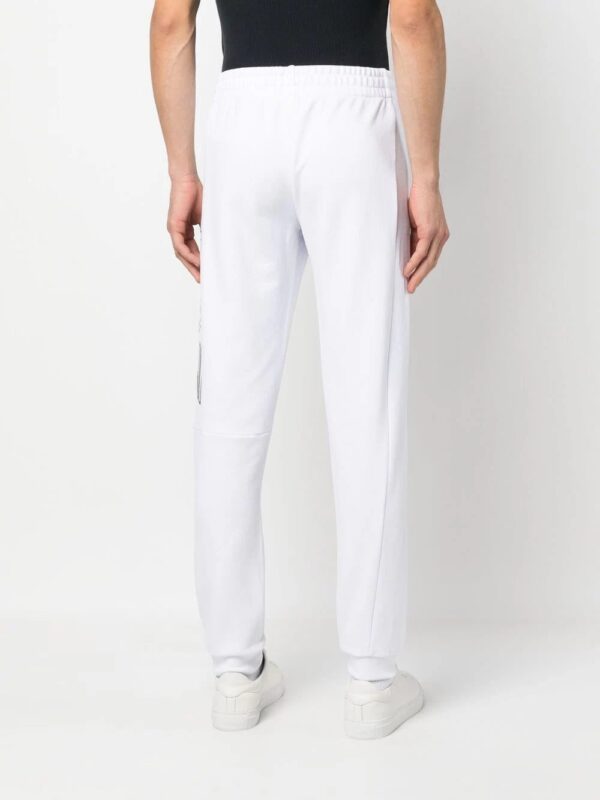 Ea7 Emporio Armani  logo-print track pants - Image 4