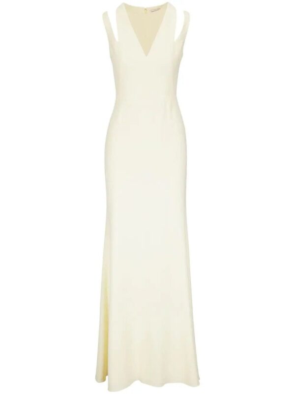 Alexander McQueen  cut-out sleeveless gown