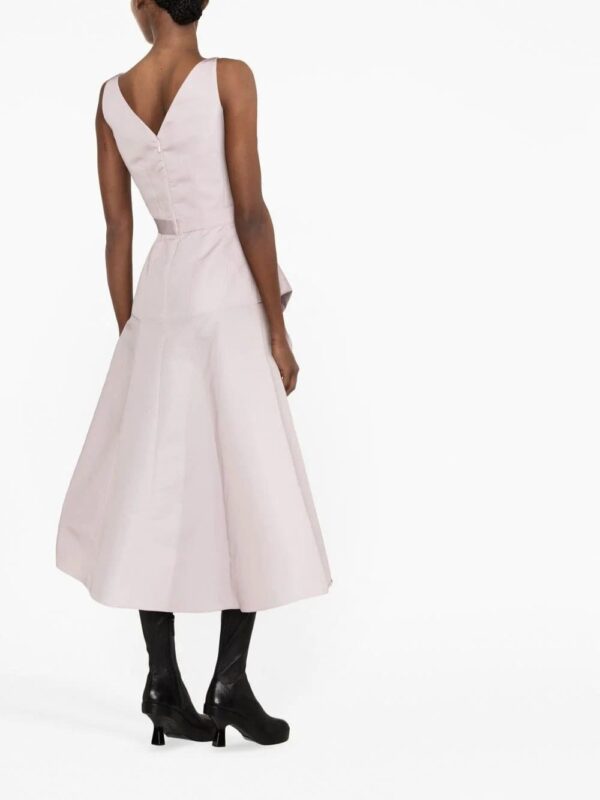 Alexander McQueen  gathered midi dress - Image 4