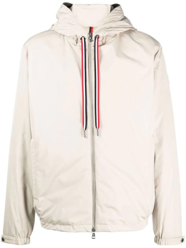 Moncler  logo-patch hooded jacket