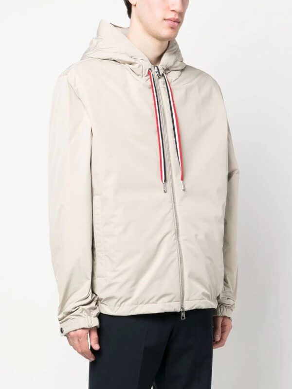 Moncler  logo-patch hooded jacket - Image 3