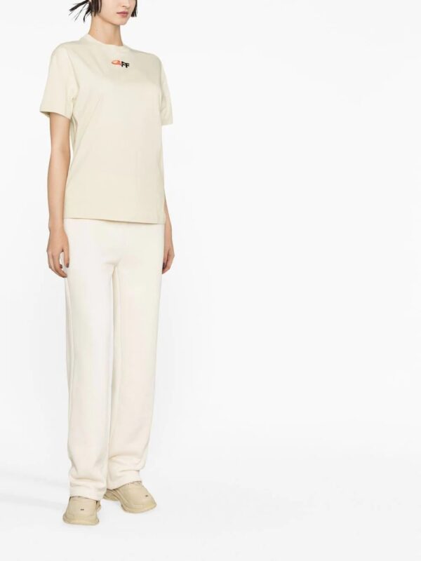 Off-White  graphic-print cotton T-shirt - Image 3