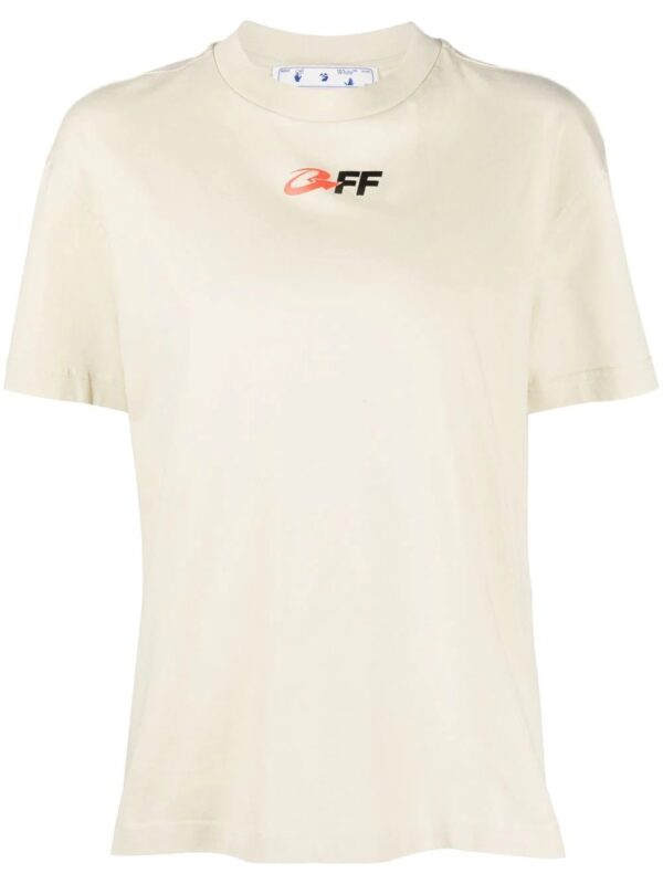 Off-White  graphic-print cotton T-shirt