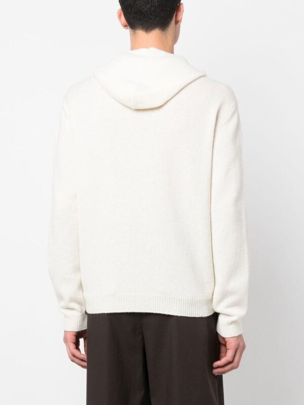 Moncler sequin-logo hoodie - Image 4