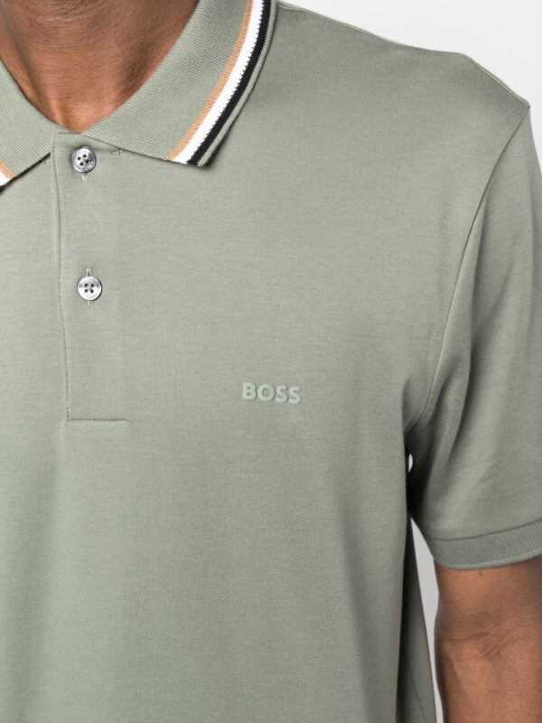 BOSS  logo-print short-sleeved polo shirt - Image 4