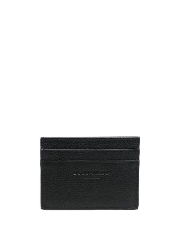 DSQUARED2 logo-print leather cardholder - Image 2