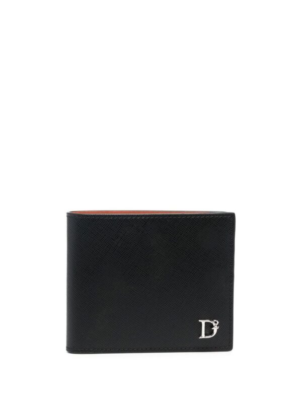 DSQUARED2 logo-plaque folded wallet